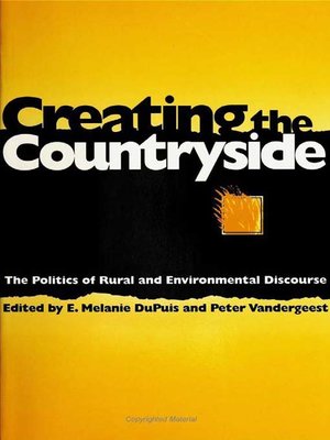 cover image of Creating the Countryside